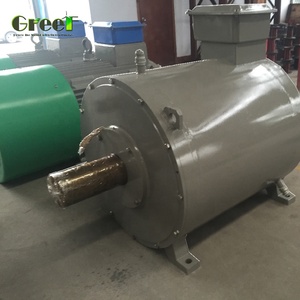 Generador Magnético Horizontal de 5 KW y 250 RPM de Baja Velocidad con Accionamiento Directo para Energía Hidroeléctrica/Eólica - Product Image 5