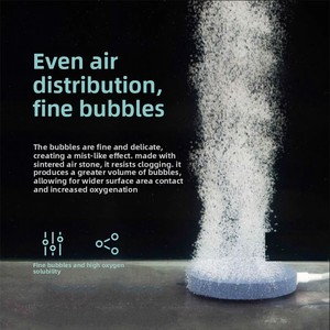 حجر الكوراندوم الهوائي للتنقية للاستخدام في أحواض الأسماك ومياه الصرف والزراعة المائية، متين وصديق للبيئة - Product Image 3