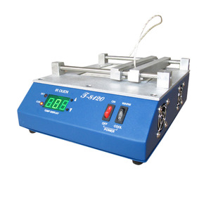 Petite plaque de préchauffage infrarouge SMT T-8120 Puhui pour chauffer la carte PCB avec zone de soudure de préchauffage 120*120mm - Product Image 2