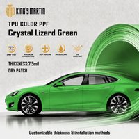 Film de protection de carrosserie auto-cicatrisant en TPU à changement de couleur 7,5 mil, anti-rayures, résistant aux UV et IR, garantie 5 ans