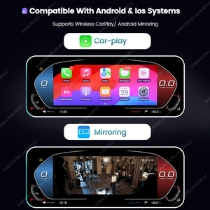 Mekede สนับสนุนรถเล่นหน้าจอ12.3ระบบลินุกซ์แผงควบคุมแอลซีดีแผงหน้าปัดวัดความเร็วแบบดิจิตอลสำหรับ BMW F30 F31GT F34 F32 F36 F33 - Product Image 6