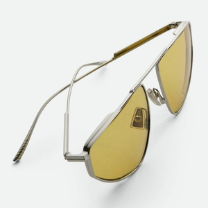 Lunettes de soleil géométriques inspirées des aviateurs Bottegas pour hommes et femmes, protection UV400, lunettes pour les trajets quotidiens, Venetas BV - Product Image 3