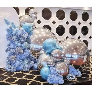 Boules de miroir gonflables réutilisables de grande <span class=keywords><strong>bulle</strong></span> de <span class=keywords><strong>prix</strong></span> en vrac blanc coloré transparent de PVC pour la décoration publicitaire - Product Image 4