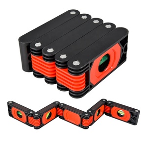 Katlanabilir Seviye Ölçer Hassas 3/4/5 Bölümlü Çok Fonksiyonlu Manyetik 5 Noktalı Plastik Endüstriyel Ölçüm Aleti Çok Açılı Ev Tipi - Product Image 1