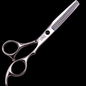 <span class=keywords><strong>Ciseaux</strong></span> de coiffure personnalisés avec logo, pour couper, effiler et faire des franges, argent, pour les étudiants en coiffure - Product Image 4