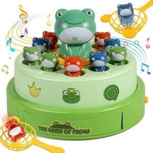 Nouveau Jouet Musical Électrique pour Enfants : Grenouille à Catapulte Rotative <span class=keywords><strong>en</strong></span> Plastique, Éducatif et Ludique pour <span class=keywords><strong>l</strong></span>'Apprentissage Parent-Enfant - Product Image 1
