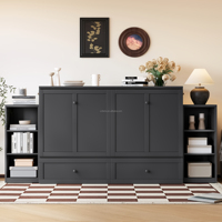 [Stock US] Lit Murphy pleine taille avec coussin, livraison rapide depuis l'entrepôt US, support dropshipping