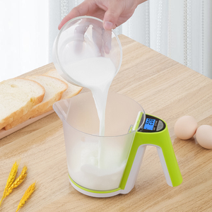 Digitale <span class=keywords><strong>elettronico</strong></span> in acciaio inox plastica scala di misura per cucina ABS tazza di cibo - Product Image 6