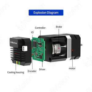 Motore Passo-Passo Servo Integrato STM4260B Nema17 42 ad Alta Coppia 0.7Nm 2A con Driver ed Encoder a Basso Costo - Product Image 3