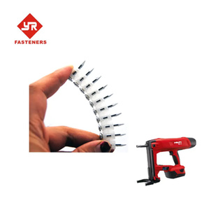 Clous à béton au gaz <span class=keywords><strong>GX3</strong></span> 17mm 20mm 22mm <span class=keywords><strong>pour</strong></span> pistolet à clous Hilty GX120 - Product Image 1