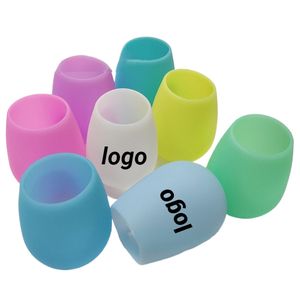 Promotion : Gobelets à vin en silicone pliables et portables, tasses de voyage en silicone avec impression de logo – Vente en gros - Product Image 4