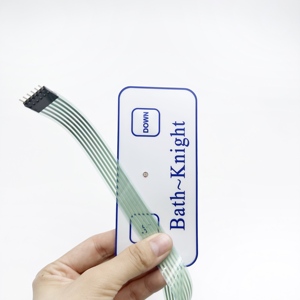 Trung Quốc Chất lượng cao Silicone cao su/Nhựa PVC màng nút tùy chỉnh màng chuyển đổi bàn phím điều khiển điện tử sản phẩm Bảng điều khiển - Product Image 5