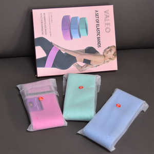 Ensemble de bandes élastiques de résistance Valeo Yoga, 3 pièces, équipement d'entraînement des fessiers, équipement d'étirement, bandes d'exercice pour femmes - Product Image 3