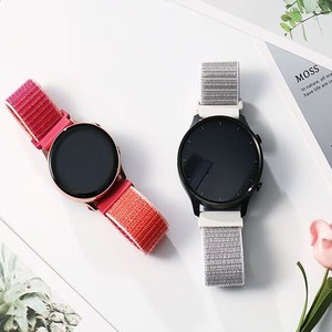 Reloj inteligente 20mm 22mm Sport Nylon Band para <span class=keywords><strong>Samsung</strong></span> Galaxy Watch <span class=keywords><strong>Correa</strong></span> para Xiaomi Redmi Watch <span class=keywords><strong>Correa</strong></span> para Garmin - Product Image 2