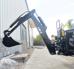 CE ได้รับการอนุมัติ 3 จุด Hitch backhoe สิ่งที่แนบมาสำหรับ<span class=keywords><strong>รถ</strong></span>แทรกเตอร์ - Product Image 2
