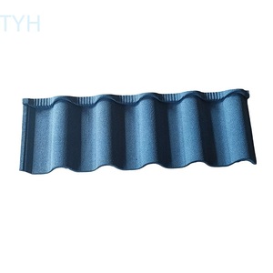 Tuiles de toiture en acier galvanisé revêtues de pierre colorée, modernes, résistantes à la chaleur, durables, pour usage hôtelier, à prix abordable - Product Image 3