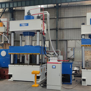 เครื่องกดหมวกกันน็อคเคฟลาร์แบบสี่คอลัมน์ระบบไฮดรอลิกดด้วยความร้อนทำจากเส้นใยอะรามิดเซรามิก - Product Image 4