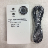 Carte-clé programmable TM DS1990A-F5/TM1990A-F5, étiquette iButton, interface 1-Wire, étanche, ABS + acier inoxydable, contrôle d'accès 64 bits