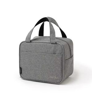 Mochila informal ecológica de tela Oxford para estudiantes, bolsa refrigeradora para almuerzo, cremallera, conveniente para Picnic, conservación de frutas, diseño impreso - Product Image 2