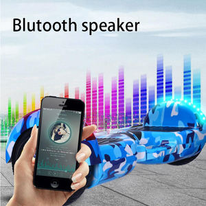 <span class=keywords><strong>Hoverboard</strong></span> de 2023 pulgadas, aeropatines todoterreno con altavoces de música y luces LED, scooters eléctricos de equilibrio automático, 6,5 - Product Image 3