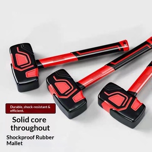 <span class=keywords><strong>Marteau</strong></span> à clous en caoutchouc massif avec conception anti-vibration pour l'installation et la rénovation de carreaux de sol, qualité industrielle, fabriqué au Shandong - Product Image 1