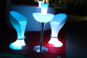 Rigeba led shinning sedia di un Bar illuminato impermeabile discoteca ha condotto sedia per club - Product Image 6
