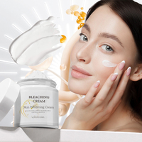 Vente en gros Marque privée Anti-rides Acné Dissolvant Taches brunes Peau noire Maquillage Blanchiment Blanchissant Éclaircissant Crème pour le Corps