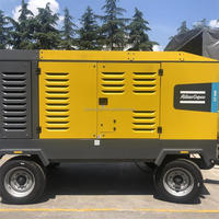 Compresseurs d'air à deux étages Atlas Copco DrillAir XRVS1300 XRXS1240, plateformes de forage à air comprimé haute pression, robustes, 25 bar, 30 bar, 35 bar