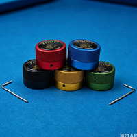 QFH-01 TAOM Porte-craie magnétique avec clip ceinture, étui à craie pour queue de billard, aimant puissant, boîte à craie Taom pour billard et snooker