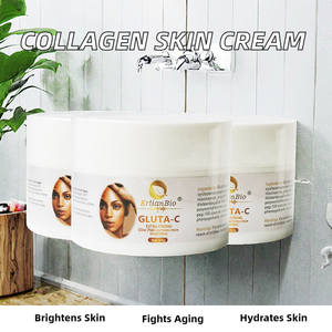 Colágeno antienvejecimiento 50G glutatión blanqueamiento crema Facial glicerina HIDRATANTE PIEL Anti acné apretar belleza piel - Product Image 4