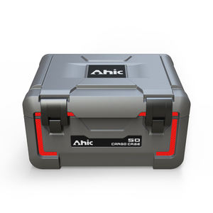 Caja <span class=keywords><strong>de</strong></span> Herramientas <span class=keywords><strong>de</strong></span> Plástico AHIC TH50 50L HDPE, Impermeable, a Prueba <span class=keywords><strong>de</strong></span> Polvo, para Techo <span class=keywords><strong>de</strong></span> Auto, Portaequipajes <span class=keywords><strong>de</strong></span> SUV, Almacenamiento para Camping, Venta al Por Mayor - Product Image 2