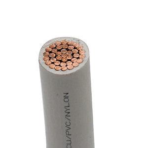 Fil THHN Câble THWN Conducteur en <span class=keywords><strong>cuivre</strong></span> toronné électrique Isolation en PVC Gaine en nylon THW 10 12 <span class=keywords><strong>14</strong></span> AWG Fil - Product Image 3