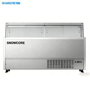 Vitrina Refrigerada Ecológica para <span class=keywords><strong>Gelato</strong></span> y Congelador Integrado para Carne Fresca con Motor de Alta Eficiencia y Alta Productividad - Product Image 4