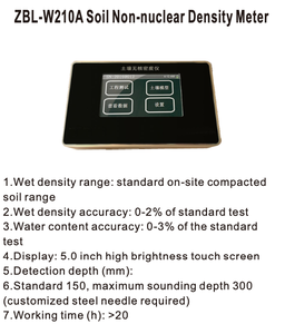 ZBL-W210A Zeer Nauwkeurige Bodemmeter Voor Niet-Nucleaire Dichtheid Voor Het Testen Van Geotechnische Bodemverdichting - Product Image 2