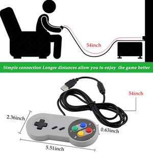 Controlador de Joystick USB con Cable para Juegos, para WII, para SNES/PC, Controlador de Juegos Clásico para Computadora - Product Image 5