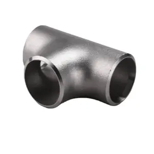 Stainless Steel Butt Weld Fittings Pipe Tube Fittings Three Way Tee Reducing Tee Ansi / Asme B16.9 Ss 304/304l/316/316l