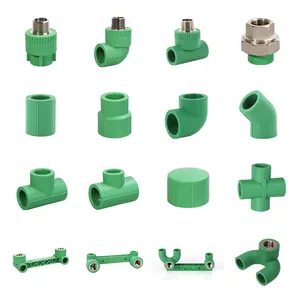 Factory Sale Ppr Water Supply Accessories Plastic Ppr Plumbing Pipe Fittings