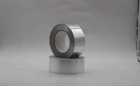 Ruban adhésif en aluminium sans support industriel Jindiao |   Protection thermique en argent pour les tuyaux de CVC avec service de découpe