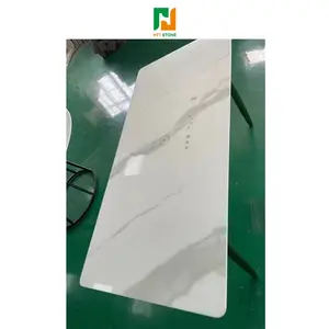 Calacatta结晶玻璃石板人造纳米马尔玻璃石板