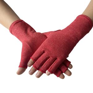 2025 gros gants de Compression d'arthrite soulager la douleur du canal carpien sans doigts adapté pour taper avec les deux mains - Product Image 1