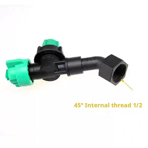 Boquilla de Riego por Aspersión Daringfish con Clip, Antigoteo, Microaspersión Lateral, 4 Puntos, Rosca Interna, Atomización en Abanico, Accesorios Agrícolas - Product Image 2