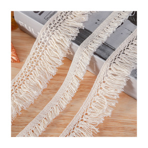 Rideaux en coton tissé style Lolita avec franges <span class=keywords><strong>à</strong></span> pampilles et bordure en dentelle, accessoires vestimentaires, décoration douce pour la maison, en stock, vente en gros - Product Image 5