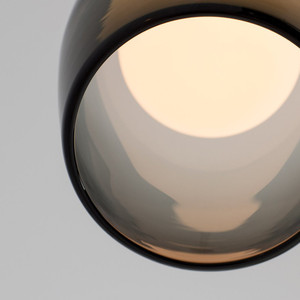 Lampe suspendue en verre moderne pour restaurant, luminaire suspendu de luxe nordique pour <span class=keywords><strong>cuisine</strong></span>, plafonnier LED pour salon, lustres - Product Image 5