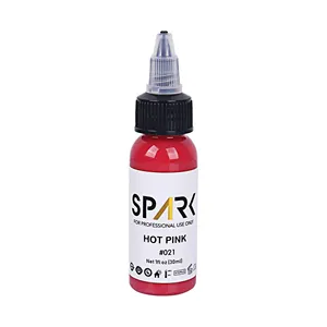 Spark bán buôn Nguồn cung cấp cao cấp hữu cơ thực vật tự nhiên 50 màu sắc không độc hại sắc tố mực xăm nhà máy