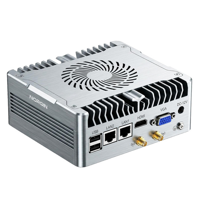 Fanless Industrial Mini PC Intel Core I3-1215U Embedded Mini Computer Display Windows 11 Pro Rugged Industrial Box PC