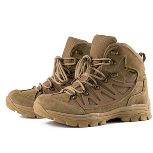 <strong>Men's</strong> <strong>Black</strong> Desert Combat <strong>Boots</strong> with Rip-Stop Upper &amp; Rubber Sole <strong>Zip</strong> Closure Winter Tactical <strong>Boot</strong> by Manufacturer - Product Image 4