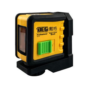 جهاز تسوية بالليزر مدمج OEM، جهاز تسوية صغير بخطين متقاطعين بضوء أخضر للاستخدام الداخلي مع بطارية AA لديكور المنزل - Product Image 2