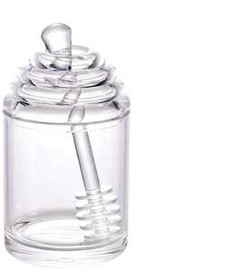 Dispensador de <span class=keywords><strong>miel</strong></span> de acrílico con diseño oriental, dispensador de jarabe, botella de 9 oz, para uso en la cocina, para <span class=keywords><strong>miel</strong></span>, jarabe y azúcar - Product Image 2