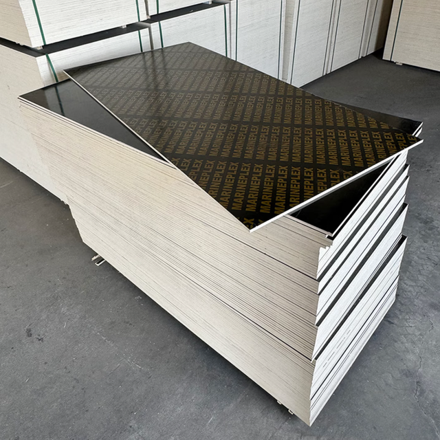 Black Film Faced Eco-Friendly Anti-Corrosion First-Class Grade Plywood Sheet 12/18mm 4x8 Modern Formwork System for Concrete