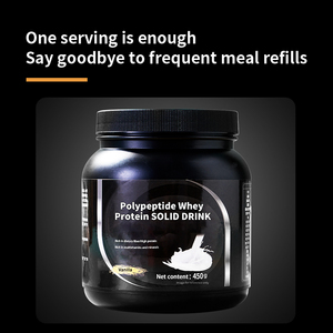 Bebida Sólida de Proteína de Suero de Leche con Polipéptidos de Vainilla 450g, Polvo Instantáneo Alto en Proteínas para el Desarrollo Muscular - Product Image 6